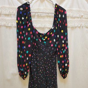 RIXO X TARGET party polka dot dress